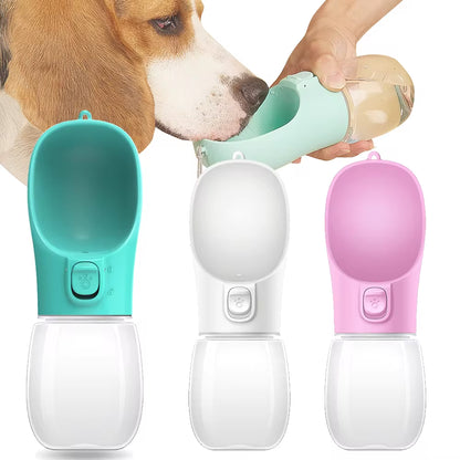 Portable Dog Water Bottle for Small Large Dogs Cat Outdoor Leakproof Walking Drinking Bowls Chihuahua French Bulldog Supplies